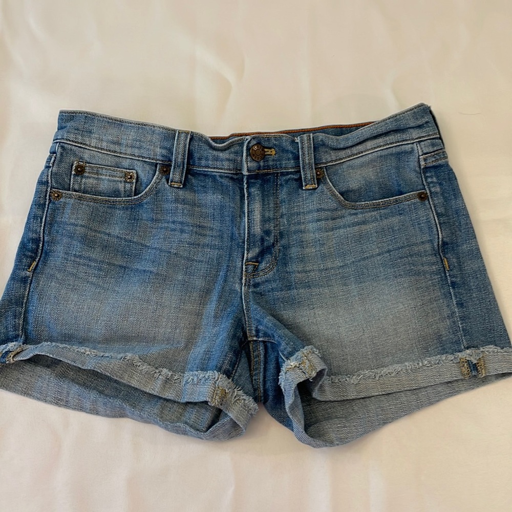 2/$15 - J. Crew Blue Jean Shorts, Stretch, 26 EUC